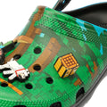 Crocs Minecraft Classic Sandales Vertes