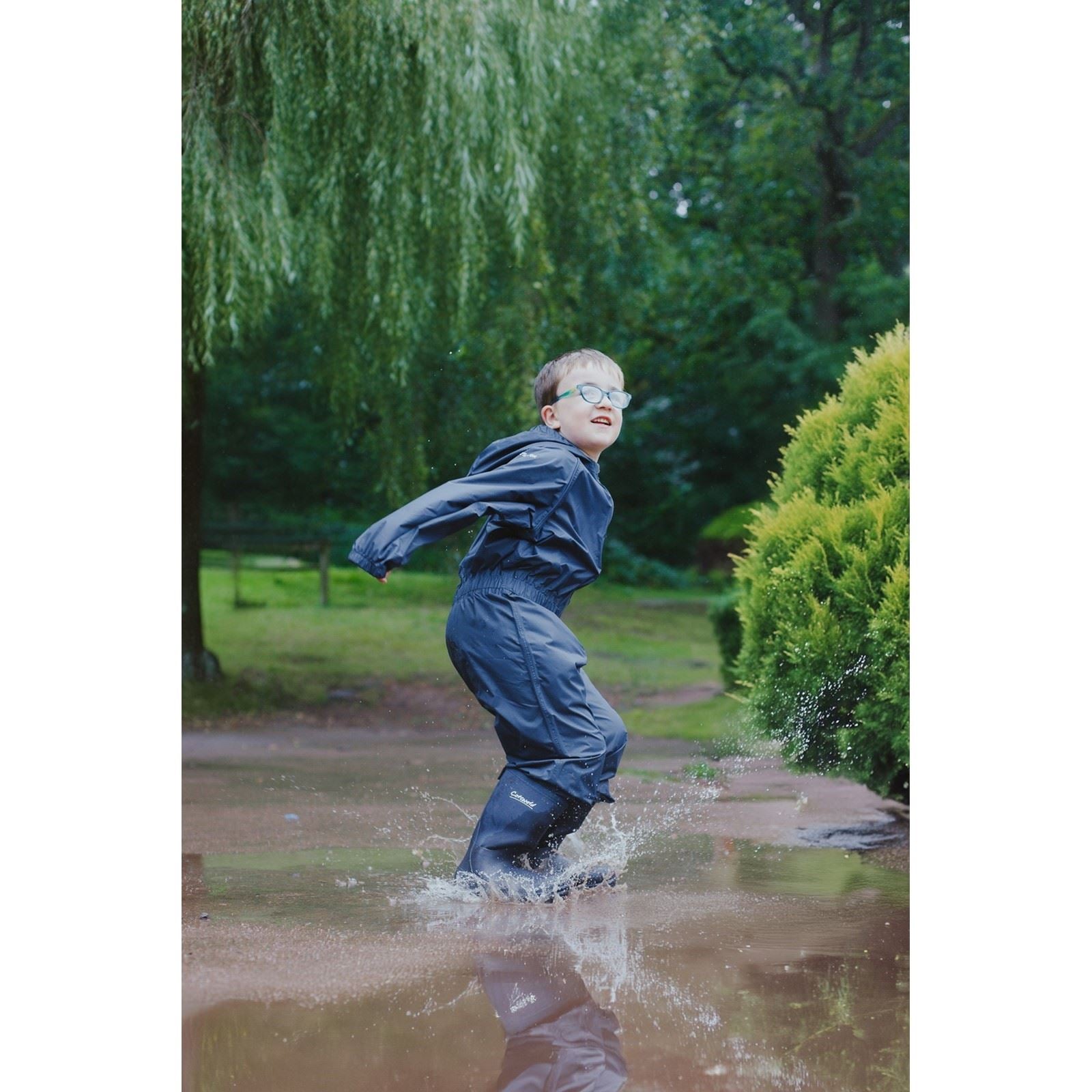 Cotswold Hilly Neoprene Tpr+neoprene Bottes En Caoutchouc Pour Enfants Unisexe Bleu Marine