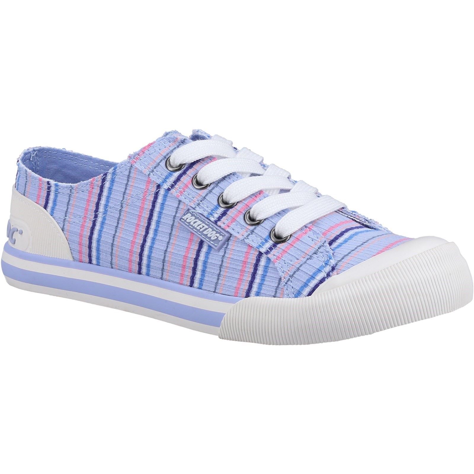 Rocket Dog Jazzin Lynn Sneakers En Coton Pour Femmes De Couleur Pervenche