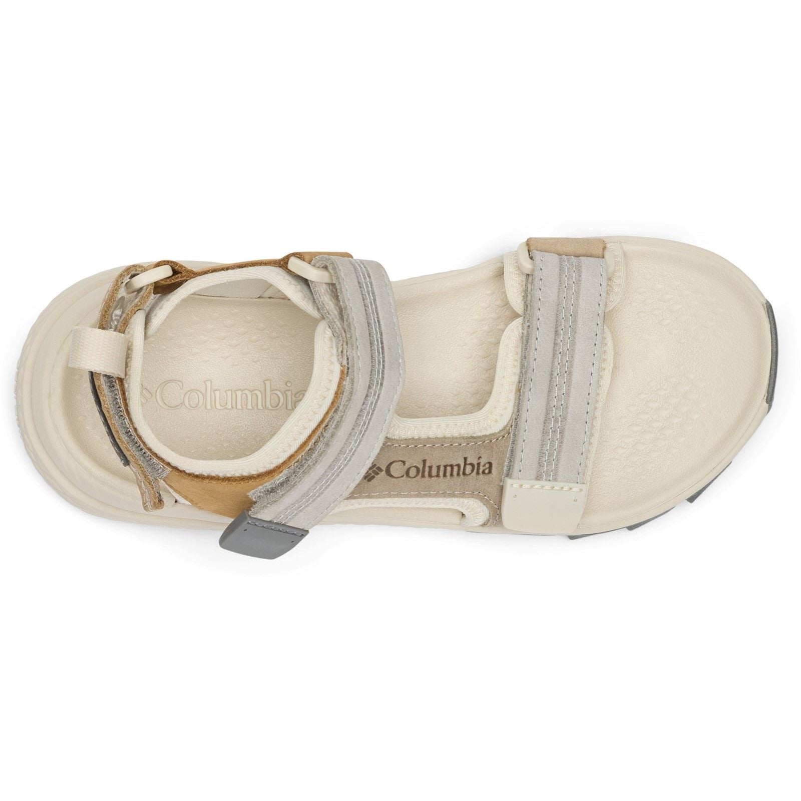 Columbia Peakfreak Rush Sandales En Cuir Pour Femmes En Pierre Sombre/Argile
