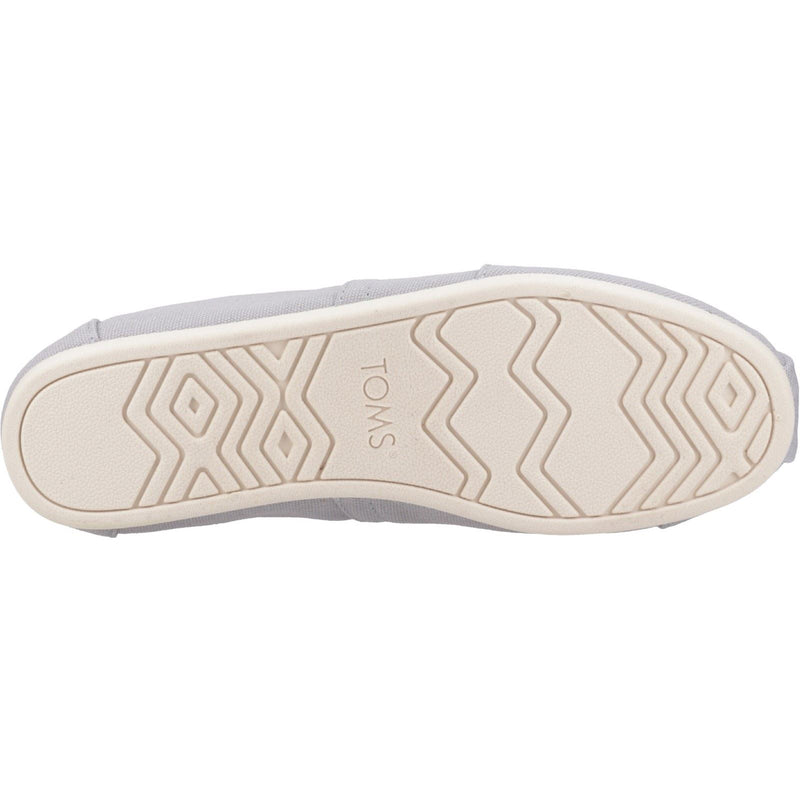 TOMS Alpargata Espadrilles En Coton Pour Hommes Gris Craie