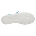HEYDUDE Wendy Canvas Mocassins Turquoise Pour Femmes En Coton 100%