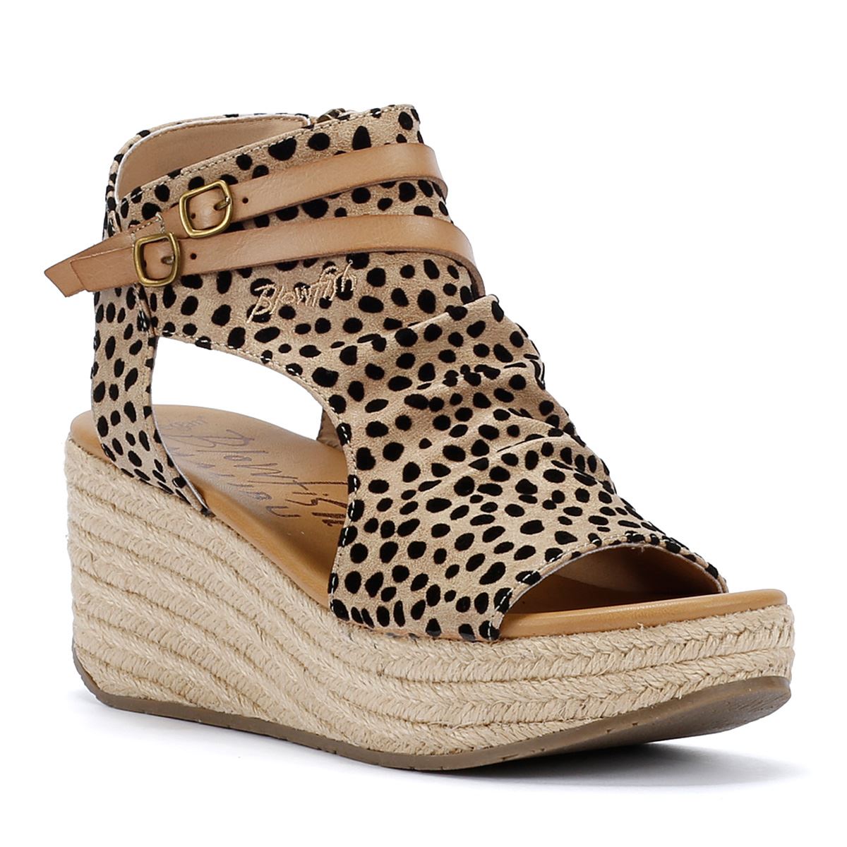 Blowfish Malibu Lacey Pixie Sandales Léopard Pour Femmes