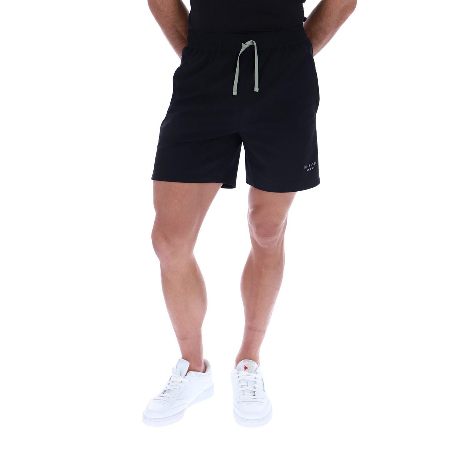 Ted Baker RICHARD TBMSS2614 Shorts De Sport Noirs Pour Hommes