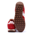 Saucony Trainer 80 Baskets Rouges En Daim