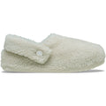 Crocs Classic Cozzzy Chaussons En Stucco Pour Femmes En Polyester