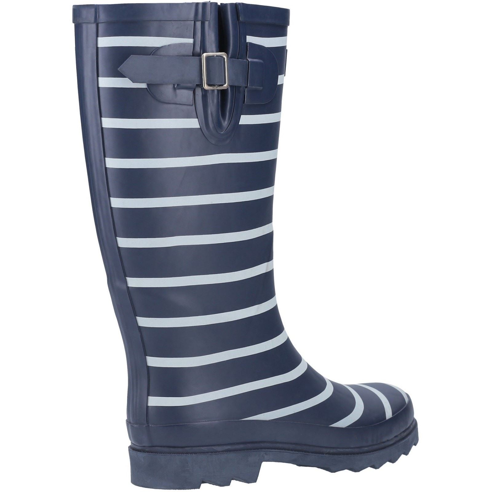 Cotswold Sailor Bottes En Caoutchouc Bleu Marine.