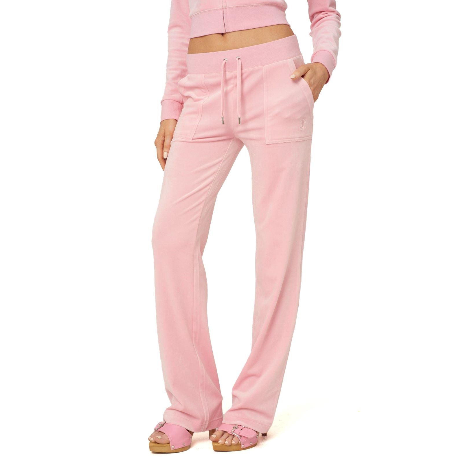 Juicy Couture Del Ray Pant Jogging En Polyester Rose Juteux Pour Femmes