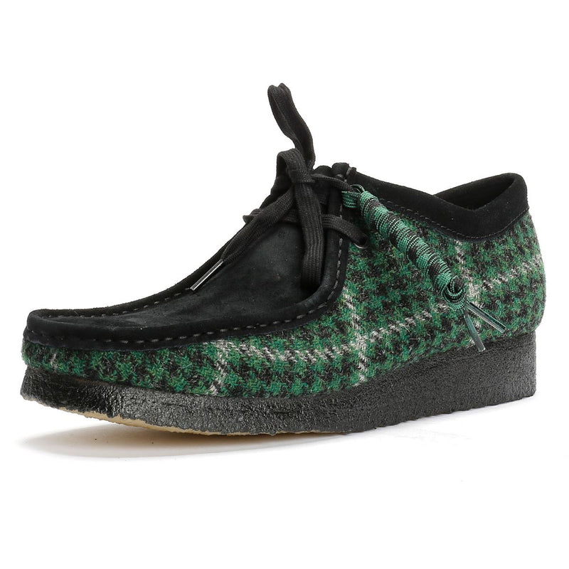 Clarks Originals Wallabee Chaussures Hommes En Textile Vert