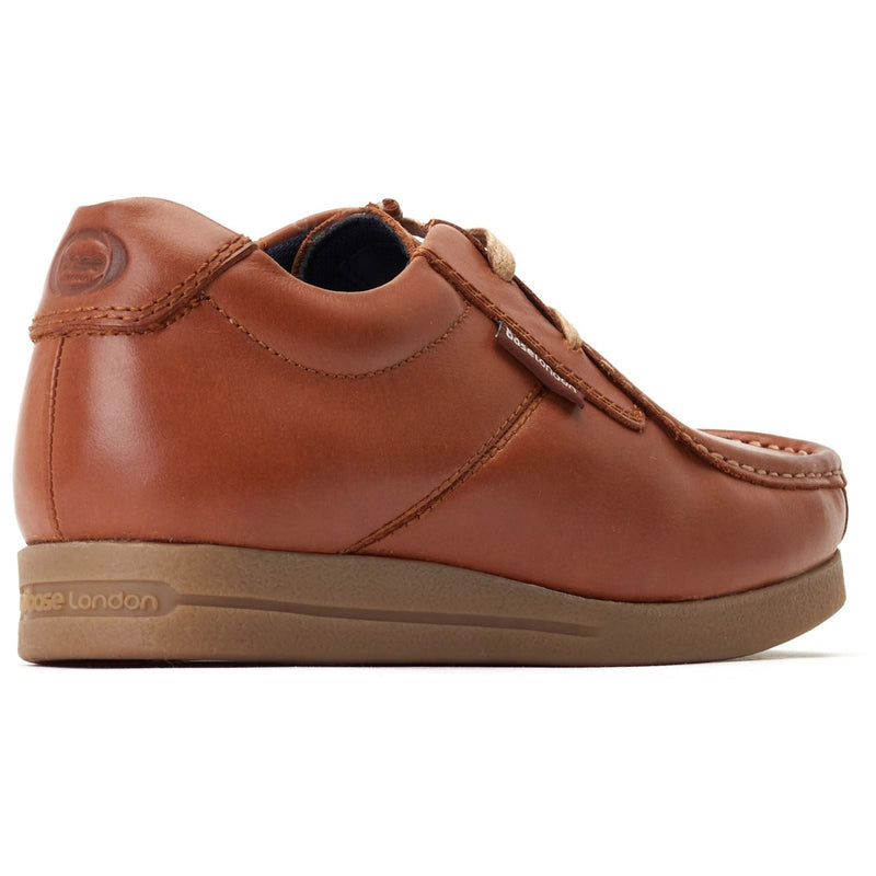 Base London Event Chaussures À Lacets Pour Hommes En Cuir Tan
