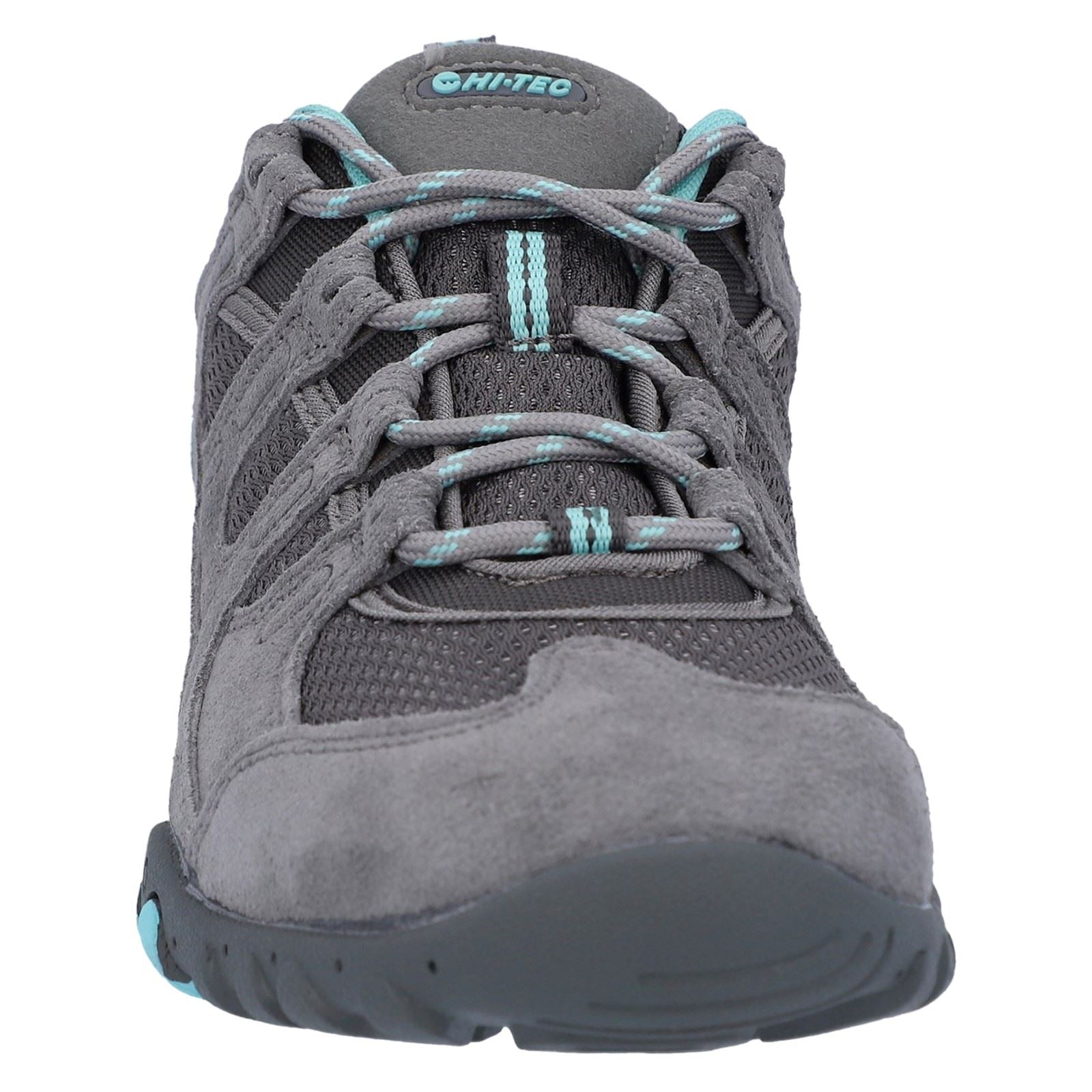 Hi-Tec Quadra II Femmes Suédoises Bottes De Randonnée Gris/menthe