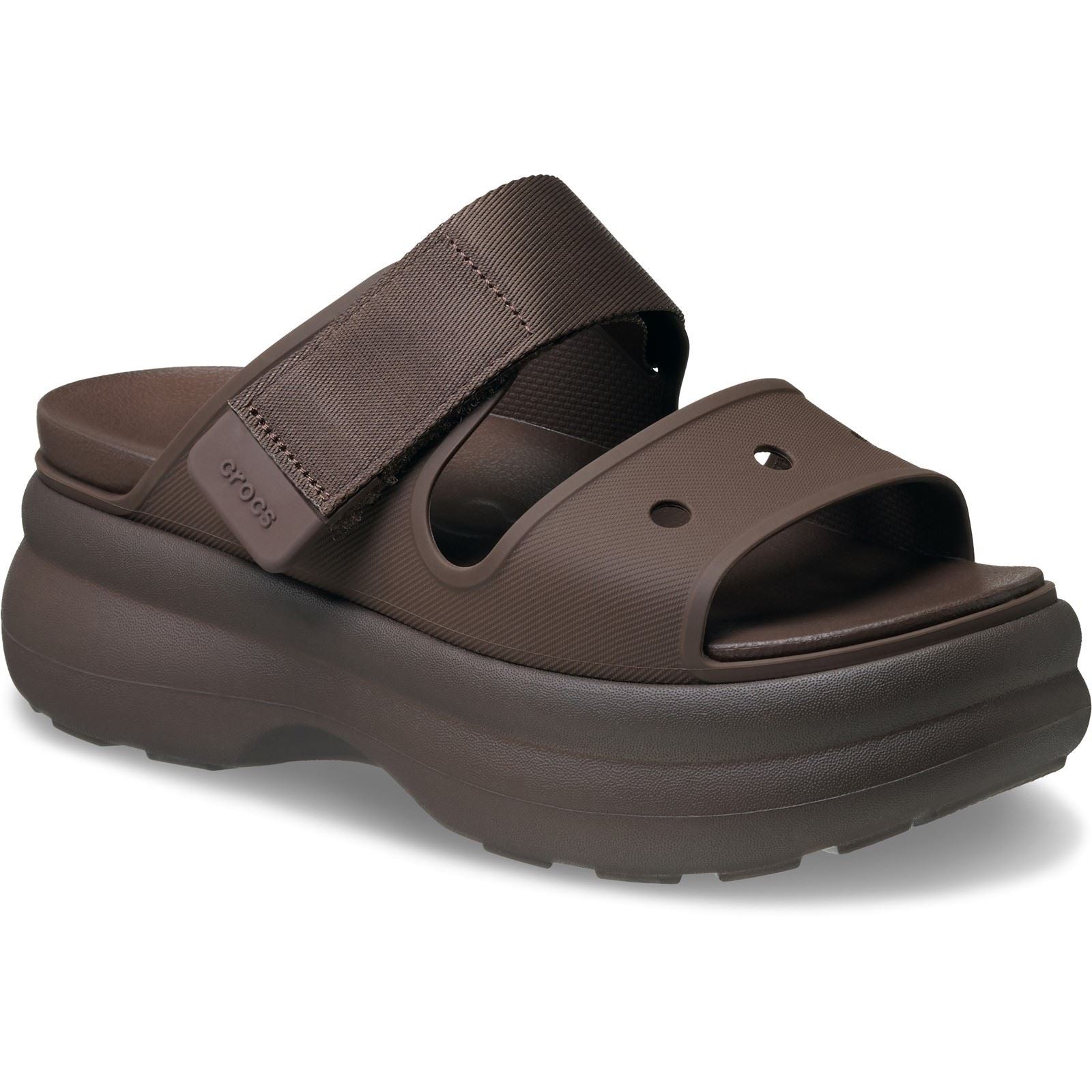 Crocs Soho Two Strap Sandales En Café Eva Pour Femmes