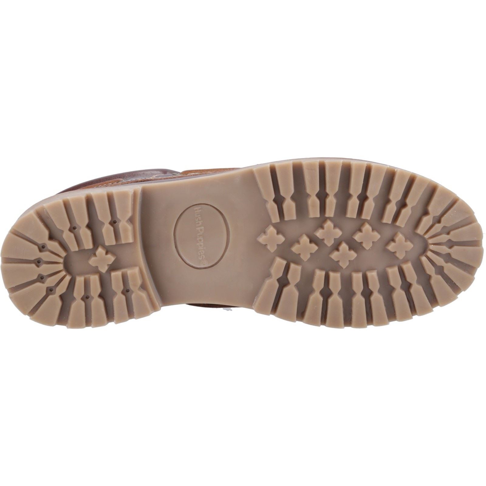 Hush Puppies Weston Chaussures Bateau Pour Homme En Cuir Marron