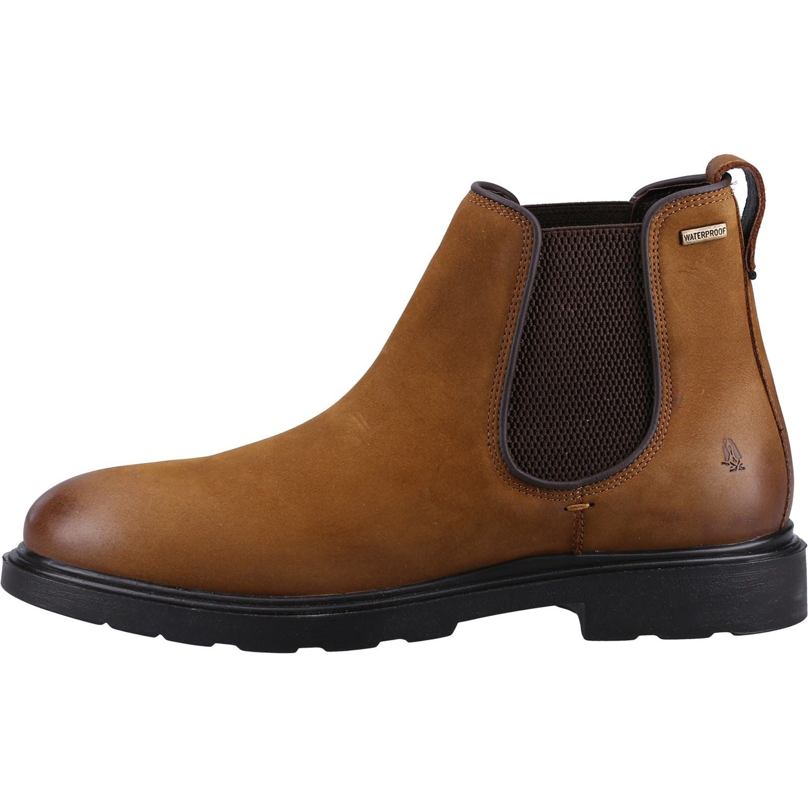 Hush Puppies Preston Chelsea Bottes En Nubuck Beige Pour Homme