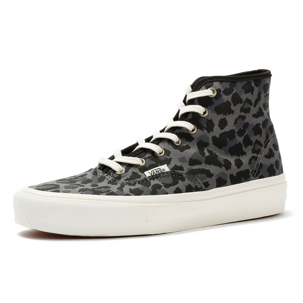 Vans Authentic Hi 2.0 Baskets Grises En Toile Pour Femmes