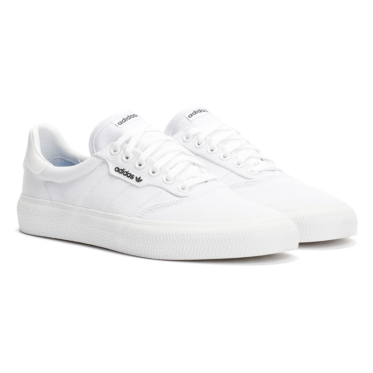 Adidas 3MC Baskets Blanches En Toile