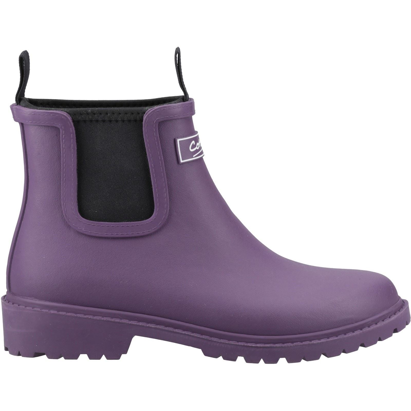 Cotswold Barton Bottes En Caoutchouc Violettes Pour Femmes Tpr+ Néoprène