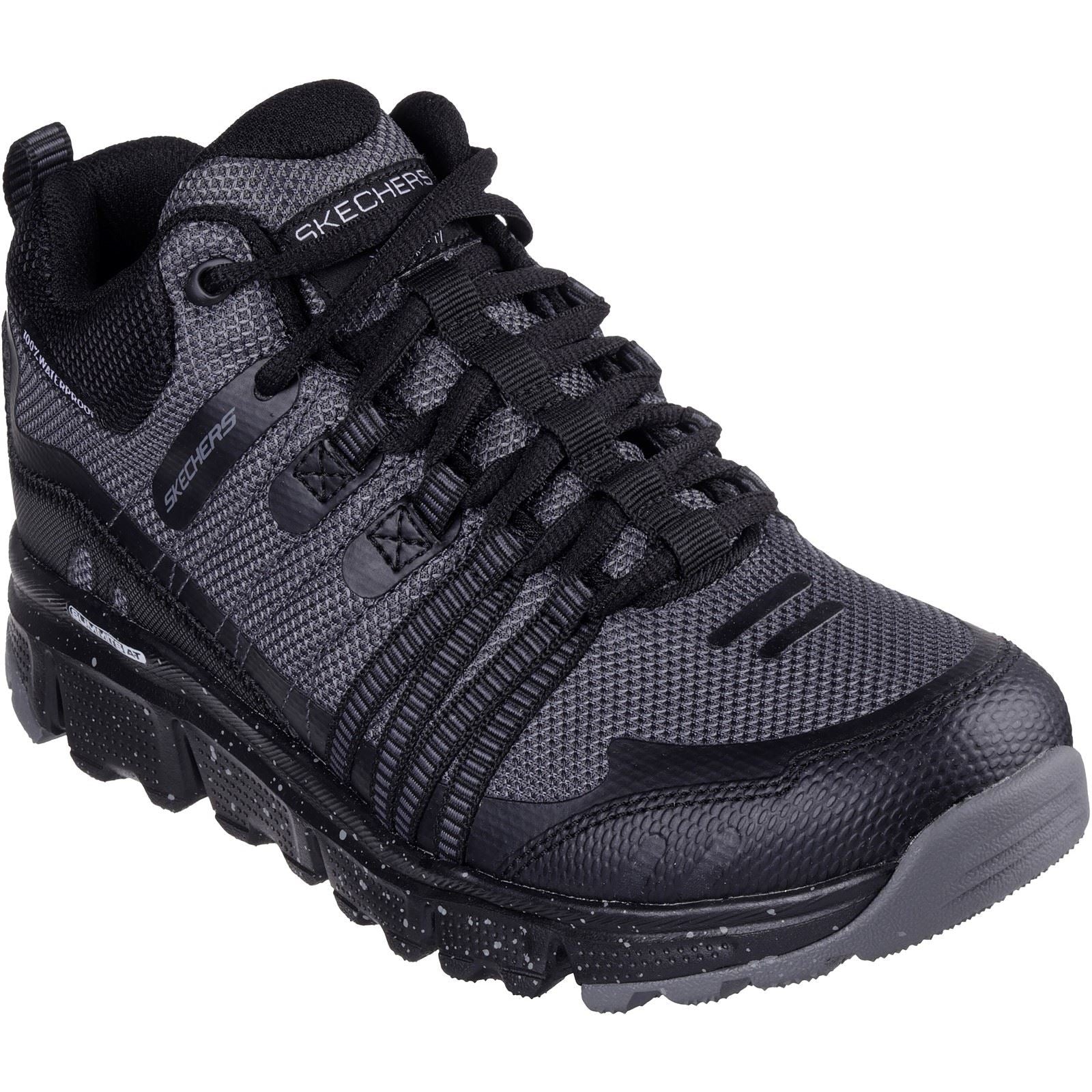 Skechers Summits At Wynnwood Bottes De Randonnée Pour Femmes En Synthétique, Couleur Charbon/Noir