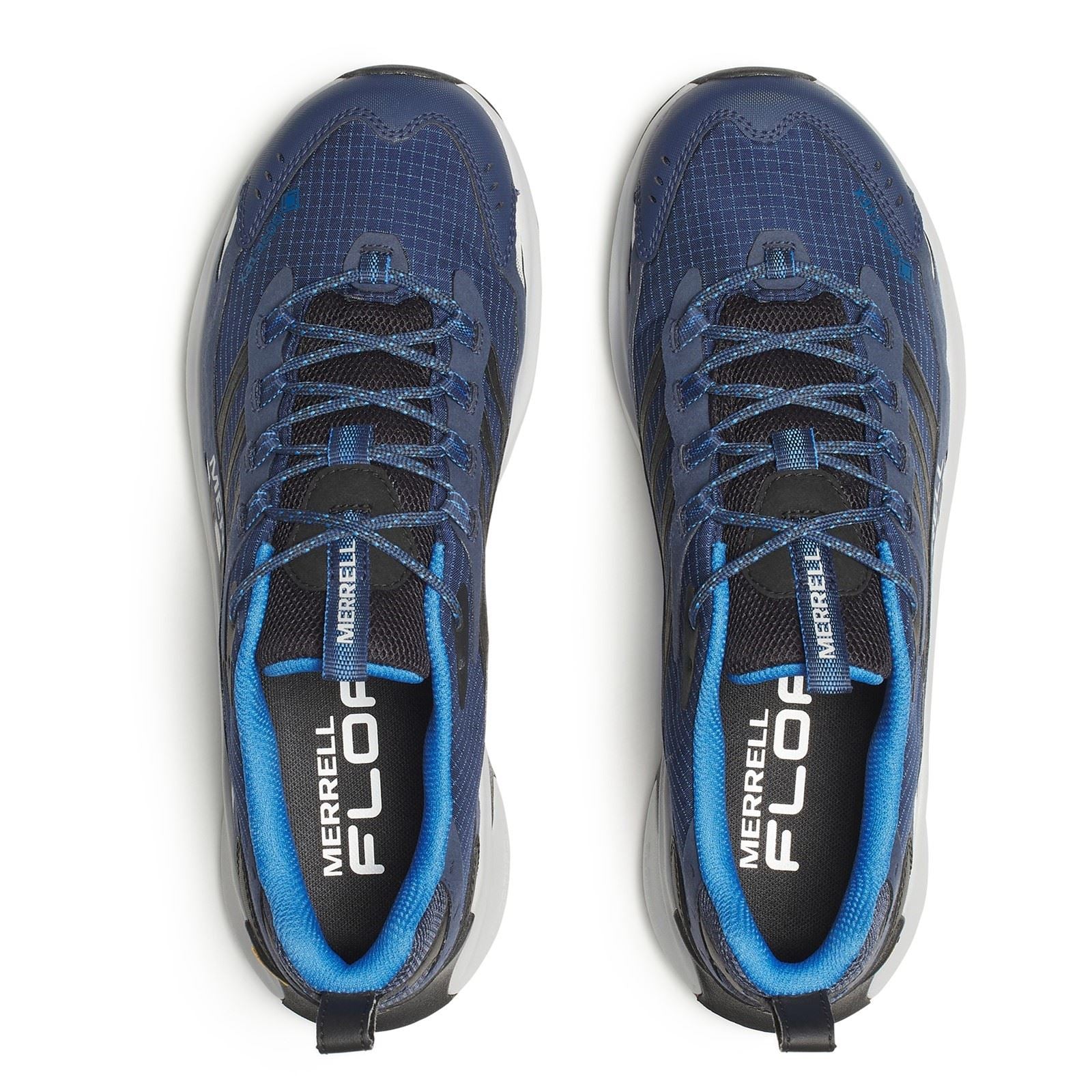 Merrell Moab Speed 2 GTX Chaussures De Randonnée Nocturne En Nylon Pour Hommes Couleur Marine
