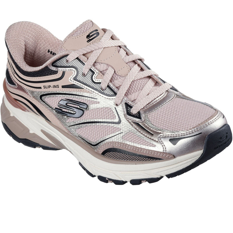 Skechers Stamina Sport Chaussures De Sport Roses Pour Femmes