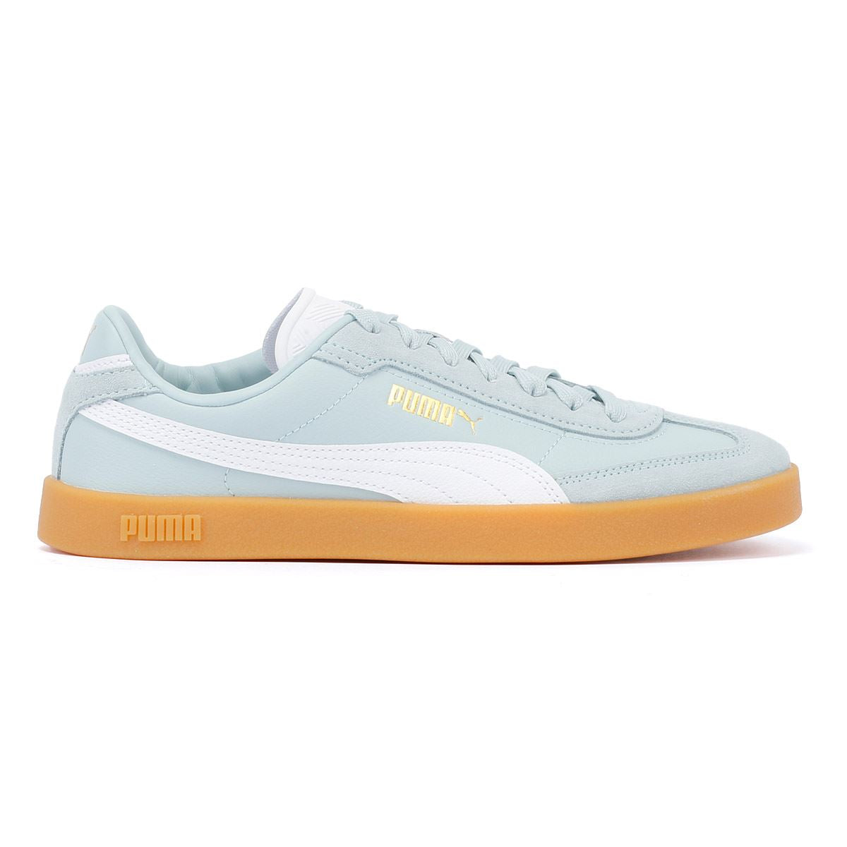 Puma Club II Era Baskets En Daim Bleu/Blanc Pour Femmes