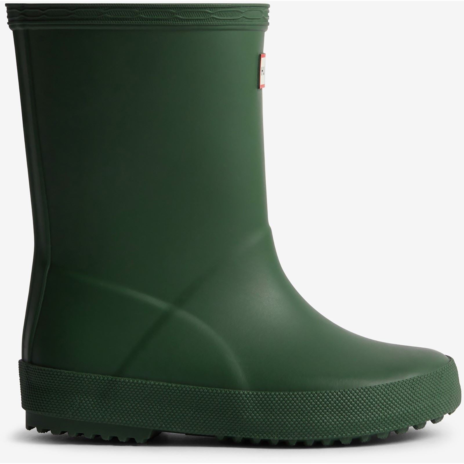 Hunter Kids First (Matte) Bottes En Caoutchouc Unisexes Vertes Pour Enfants