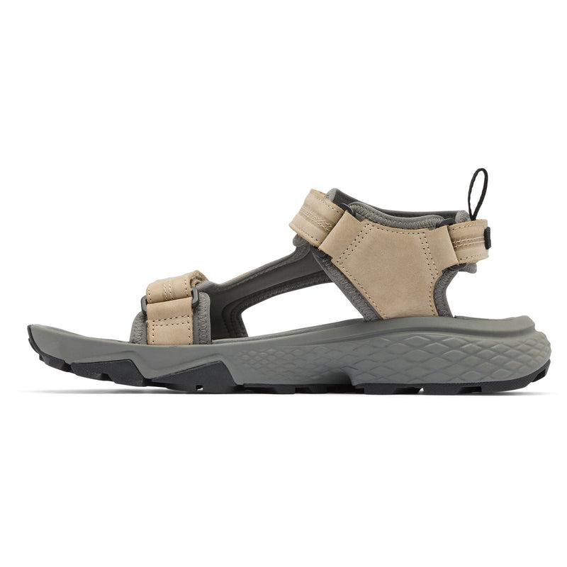 Columbia Peakfreak Rush Sandales Oxford En Cuir Pour Hommes Tan/Quarry