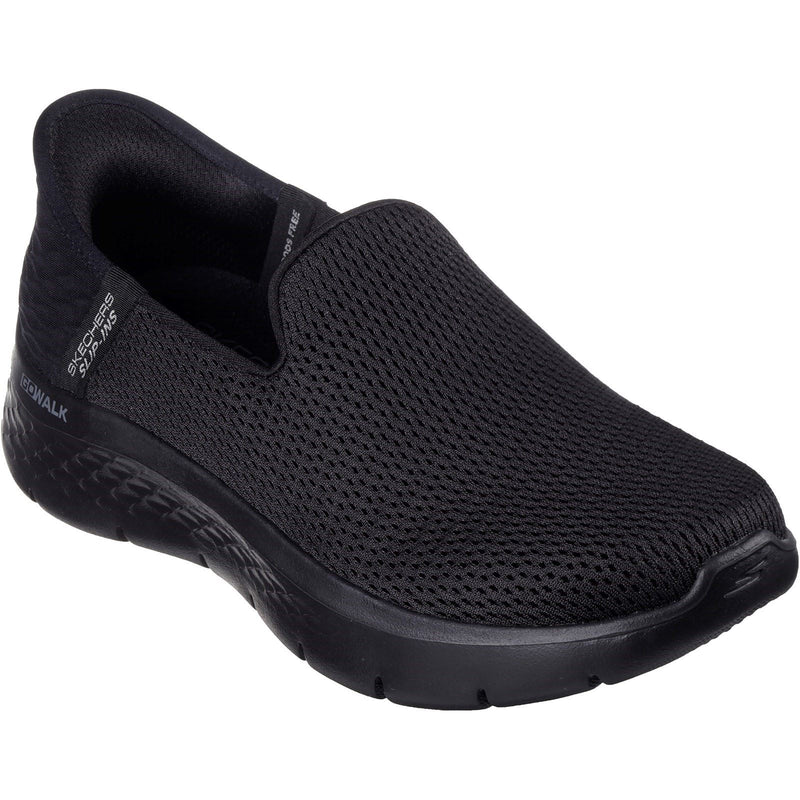 Skechers Go Walk Flex Relish Sneakers Noires Pour Femmes En Textile