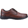 Hush Puppies Marco Chaussures En Cuir Marron À Lacets Pour Homme