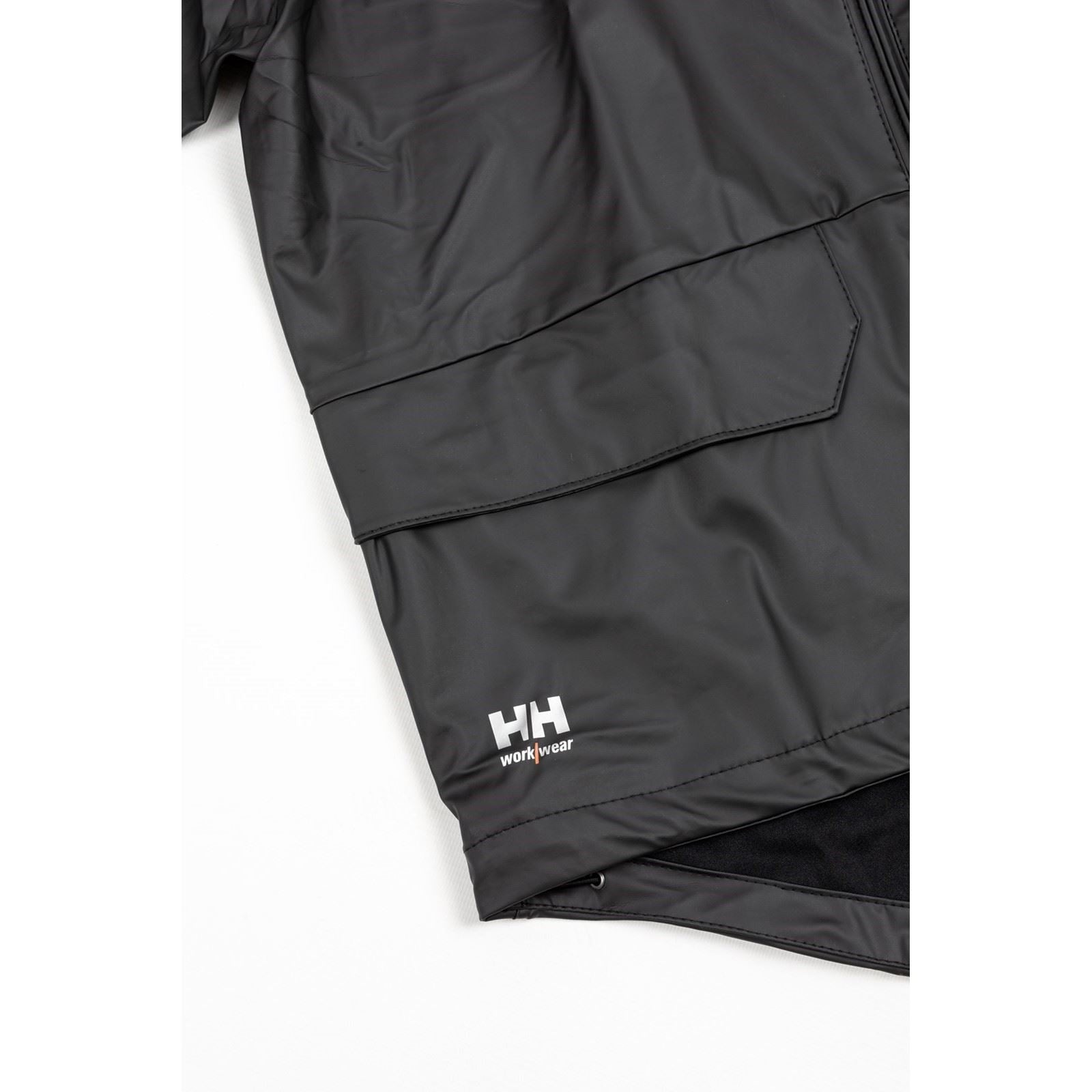 Helly Hansen Workwear Voss Veste De Pluie Noire Unisexe Pour Adultes