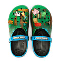 Crocs Minecraft Classic Sandales Vertes