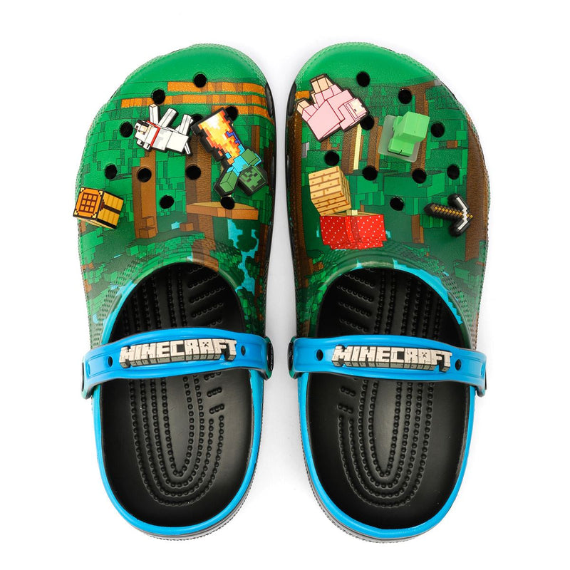 Crocs Minecraft Classic Sandales Vertes