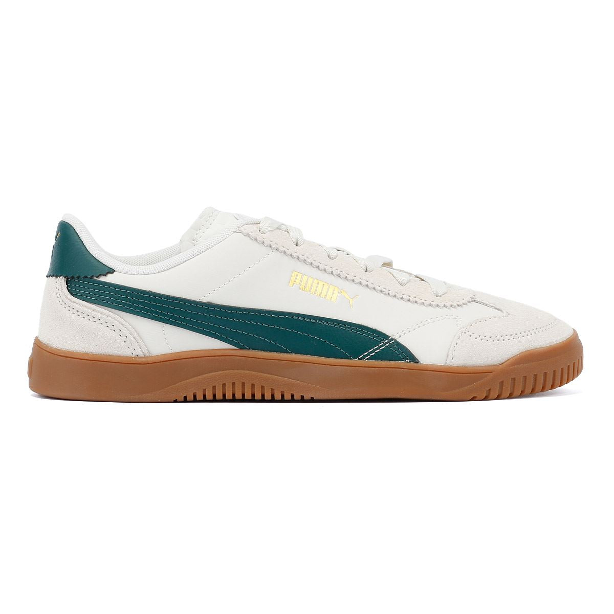 Puma Club 5V5 Baskets Blanches/Vertes