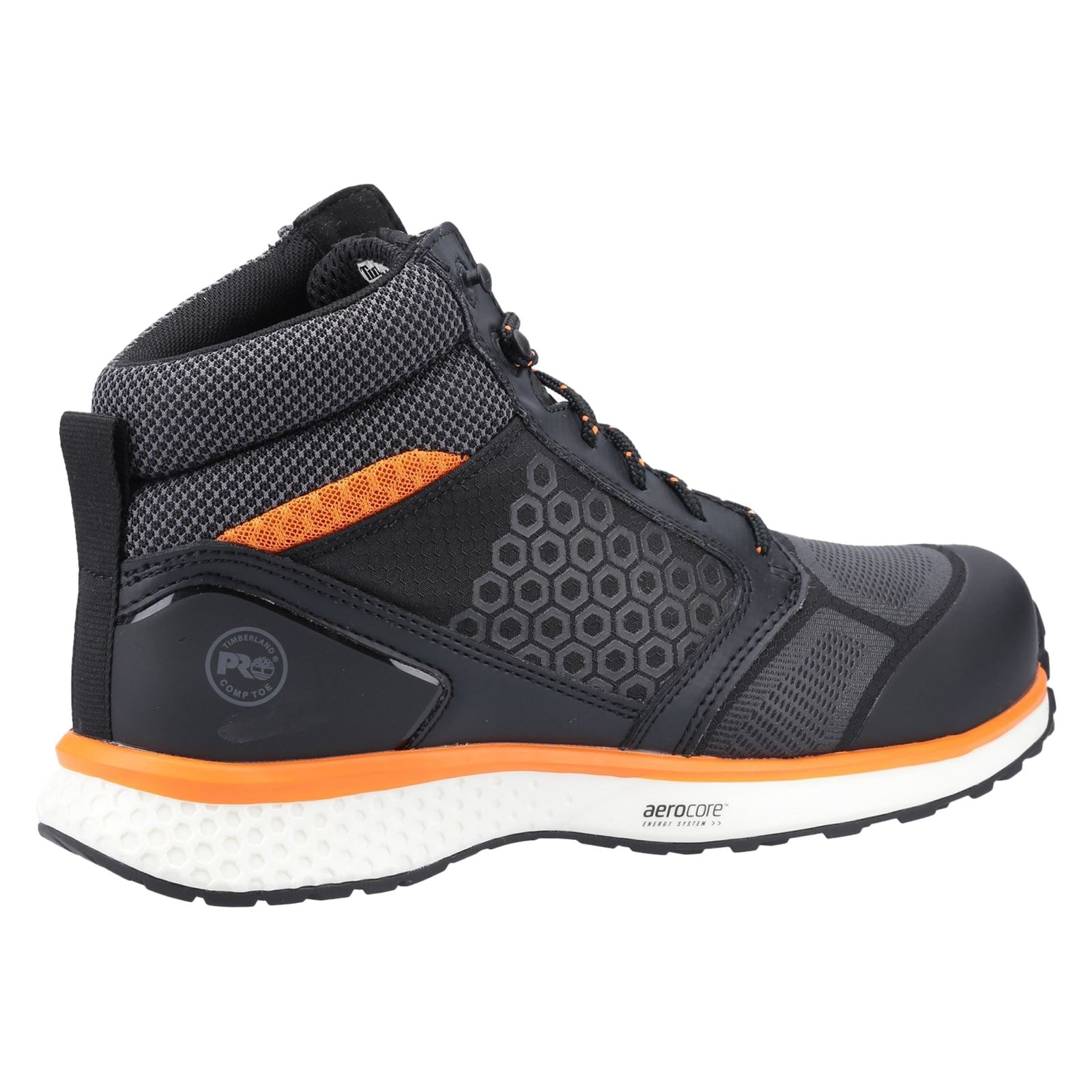 Timberland Pro  Bottes De Sécurité Reaxion Mid Synthétiques Noires/Oranges