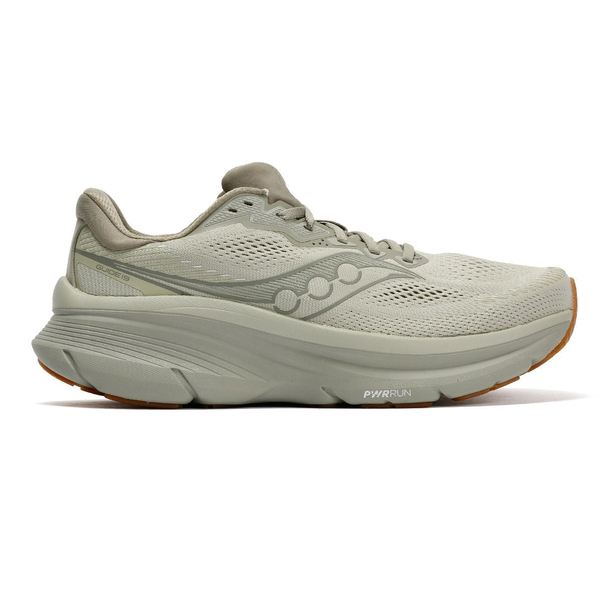Saucony Guide 19 Baskets Grises Pour Hommes