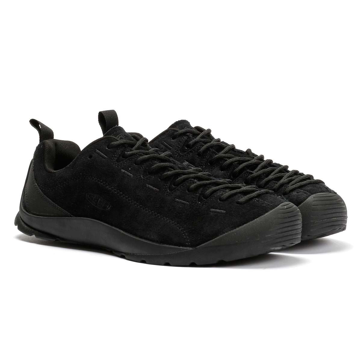 Keen Jasper Baskets Noires Pour Hommes Suède