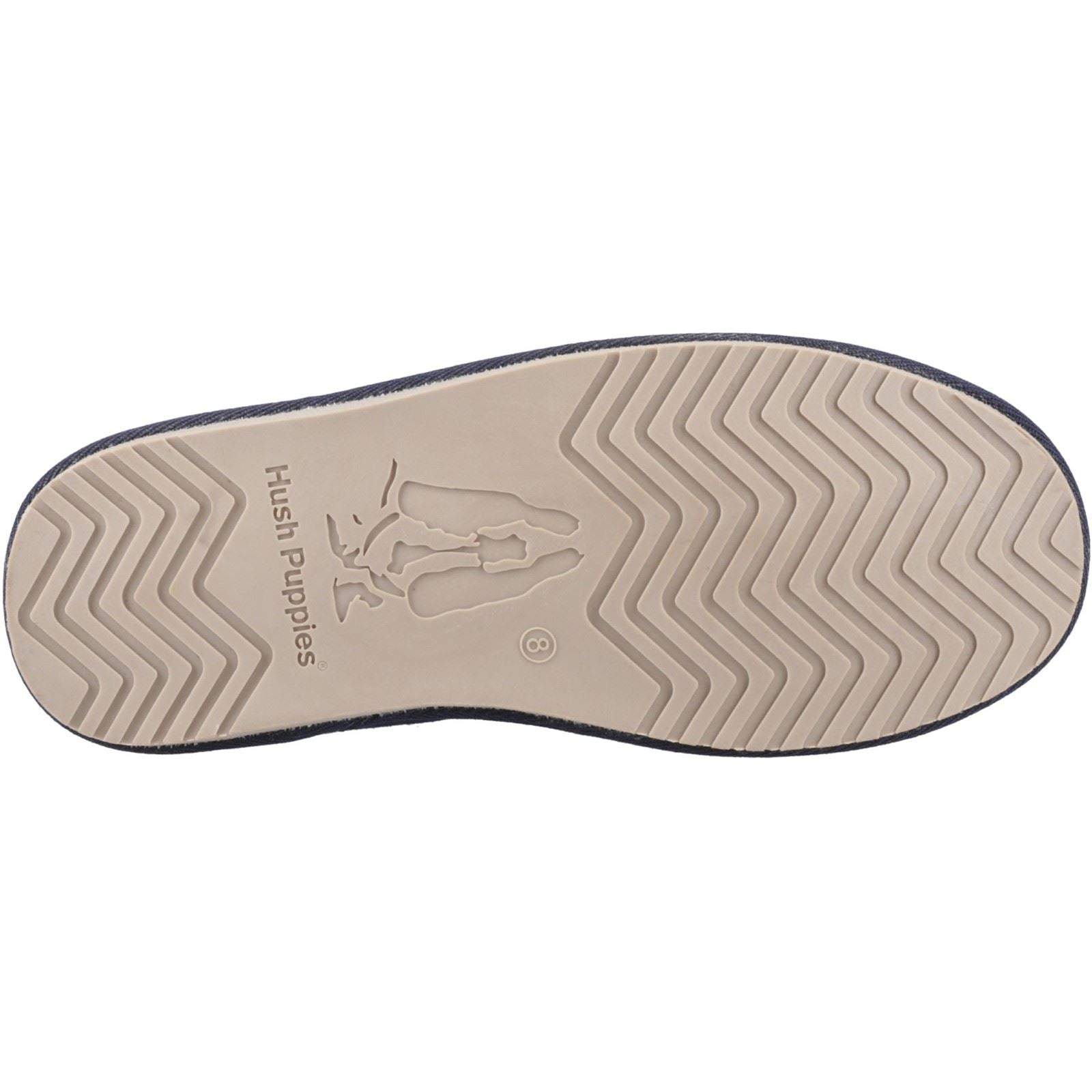 Hush Puppies Abraham Chaussons Homme En Daim Bleu Marine