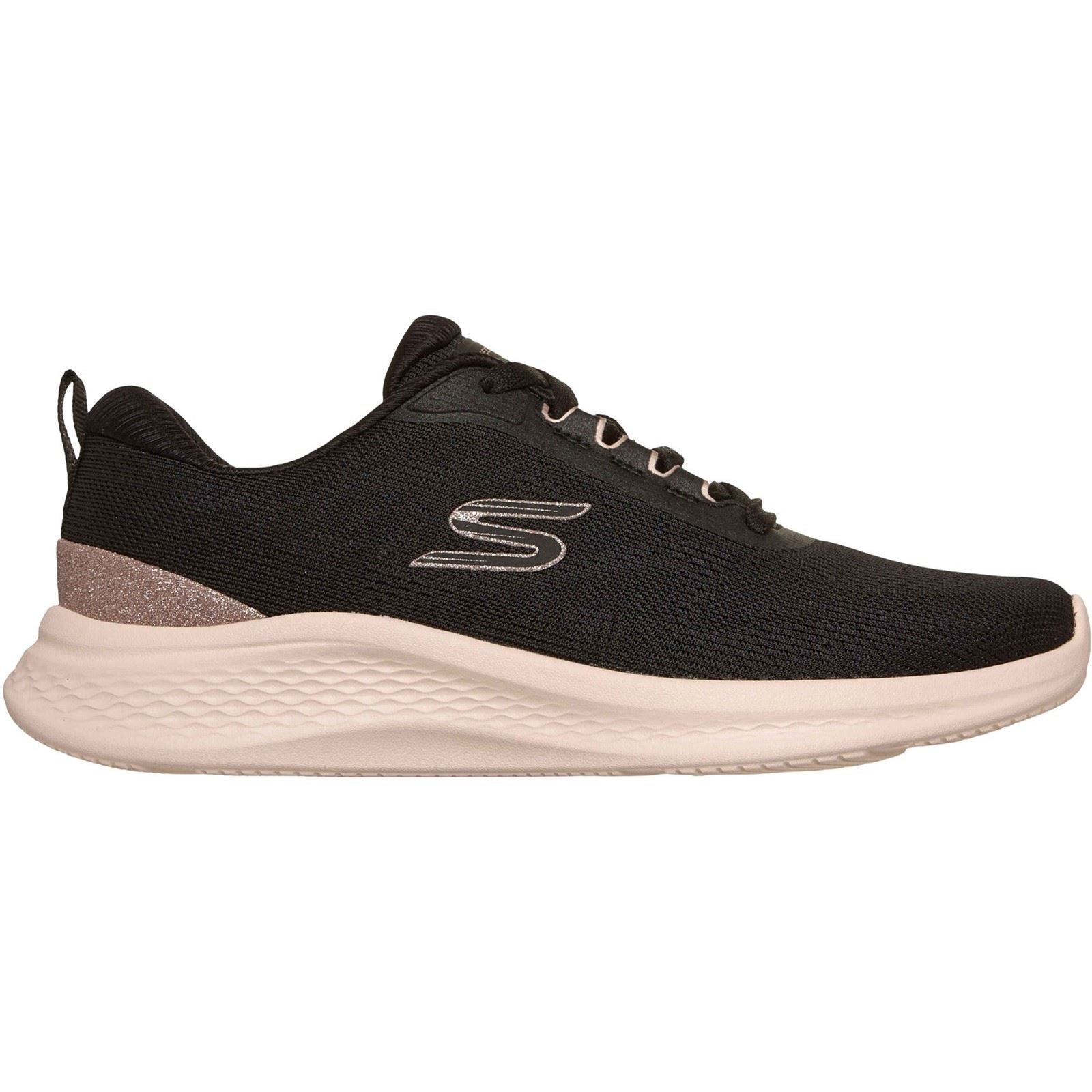 Skechers Skech-Lite Pro 2.0 Baskets Noires/Rose Gold Pour Femmes En Polyester