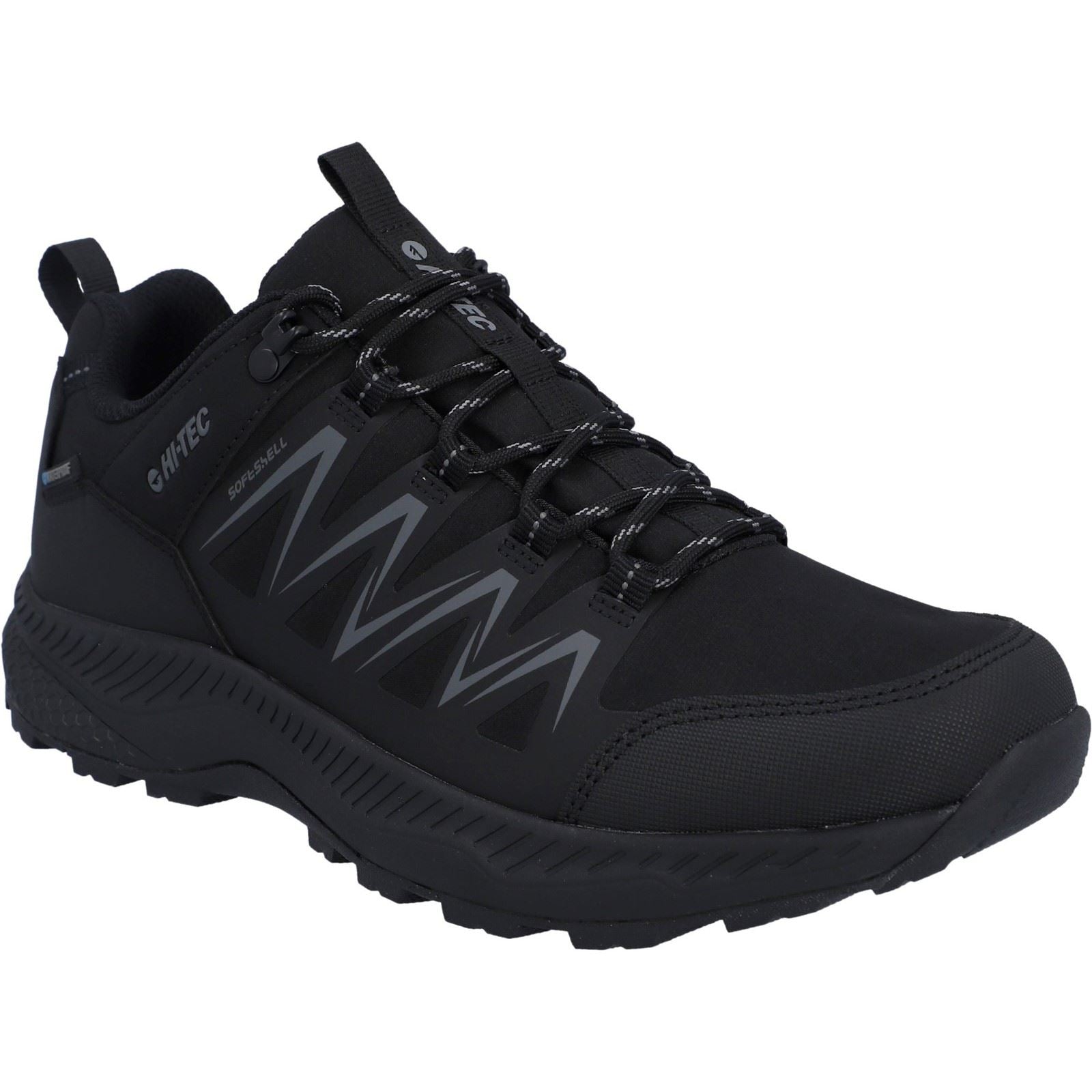 Hi-Tec Stealth Low Bottes De Randonnée Homme En Polyester Noir/gris Foncé