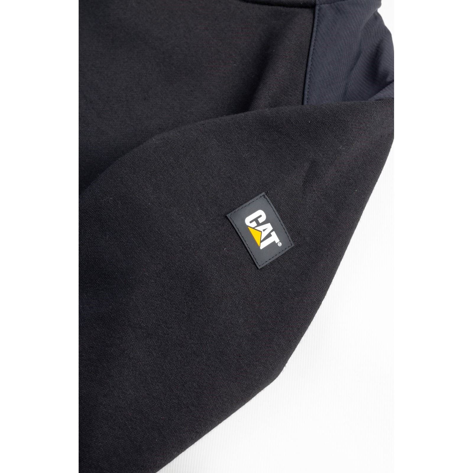 Caterpillar Essentials Sweat À Capuche Noir En Polyester Pour Homme