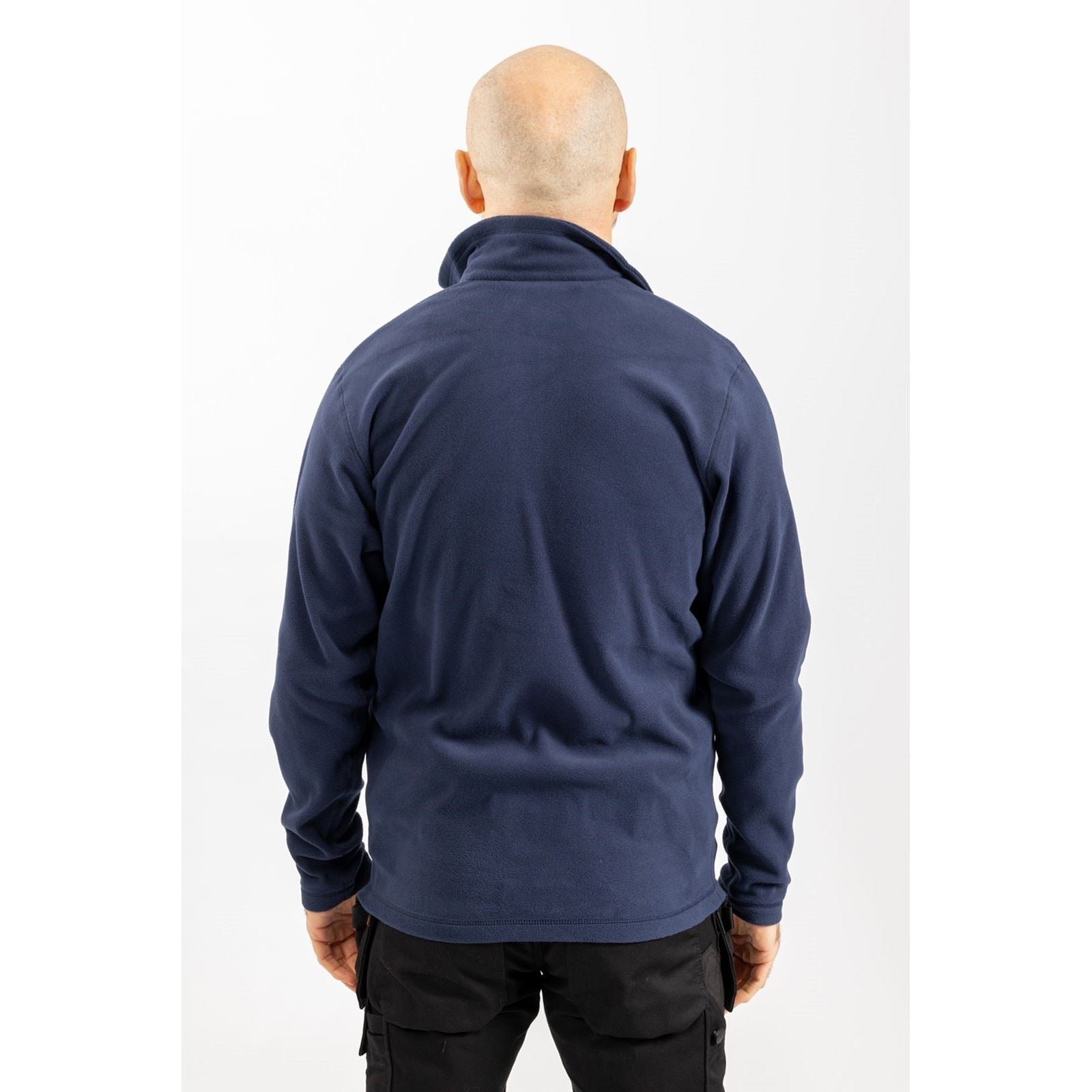 Helly Hansen Workwear Oxford Veste En Polaire Bleue Pour Homme