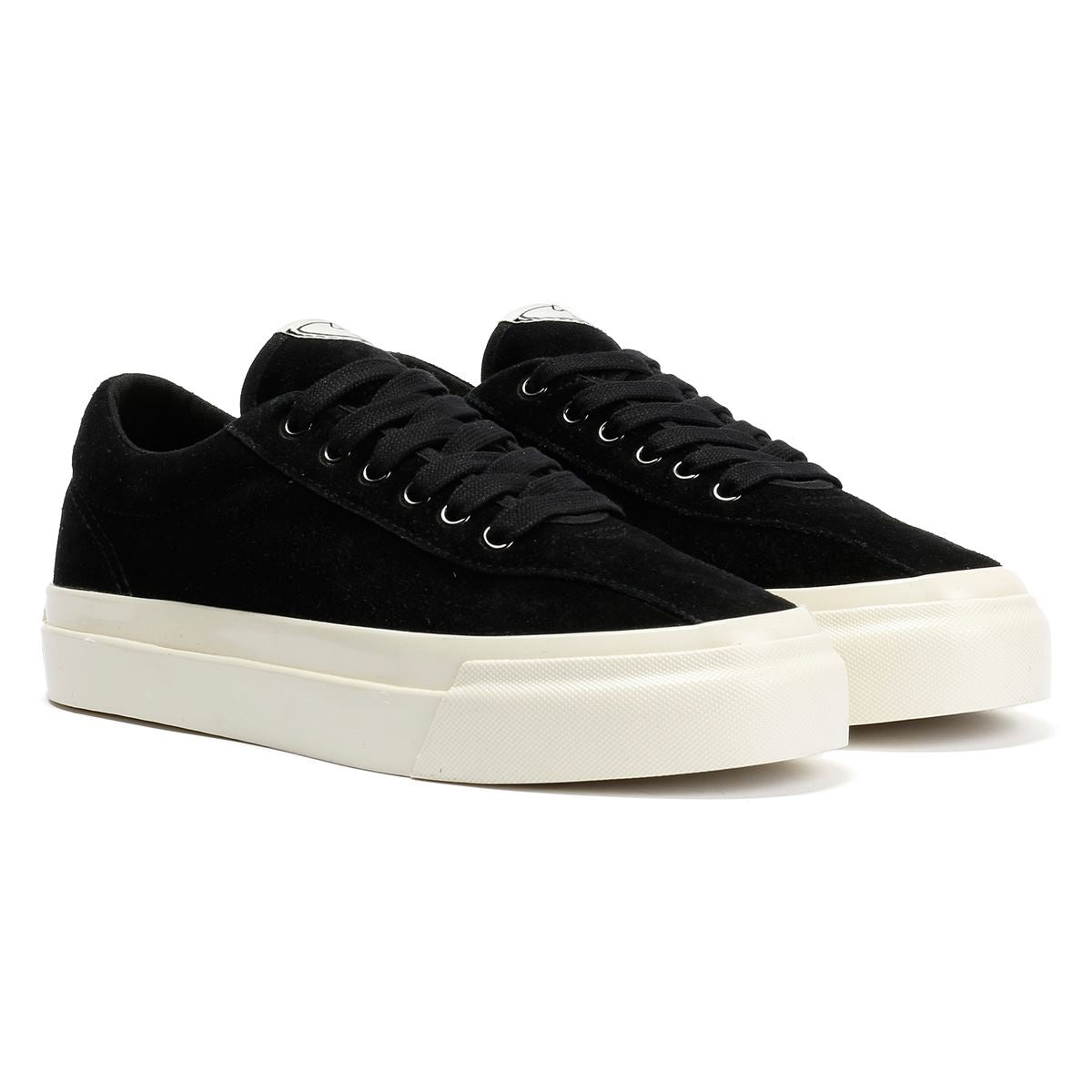 Stepney Workers Club Dellow L Baskets Noires Suede Pour Femmes