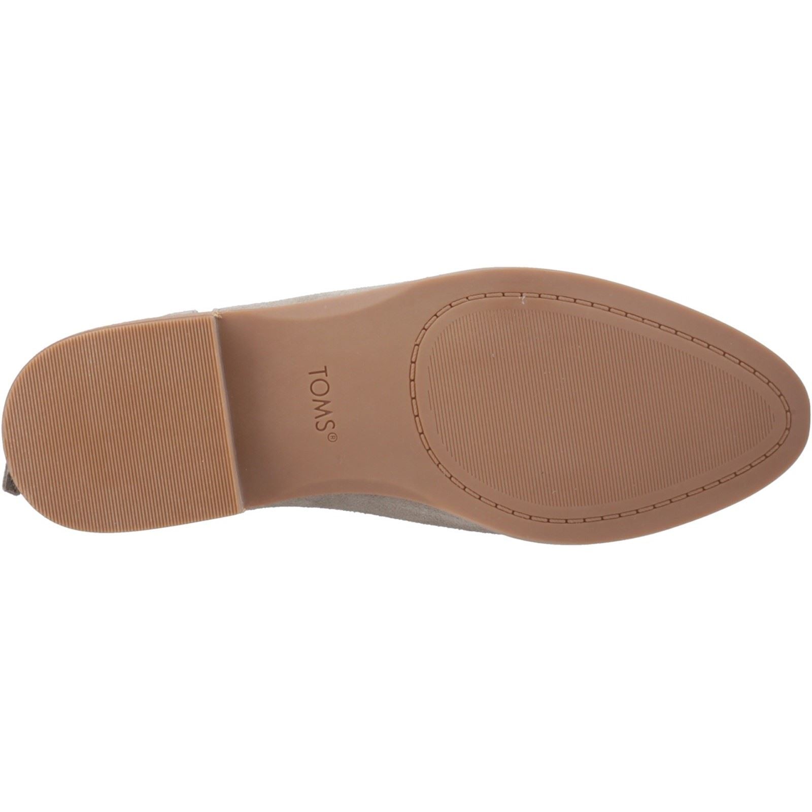 TOMS Rylie Bottes Naturelles En Cuir Pour Femmes
