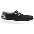 HEYDUDE Wendy Leopard Mocassins Pour Femmes Noirs/ Léopard
