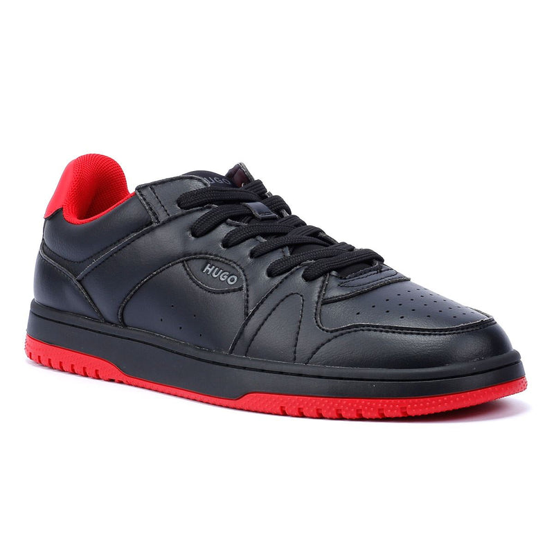 Hugo Hadrian Tennis Baskets Noires Pour Hommes
