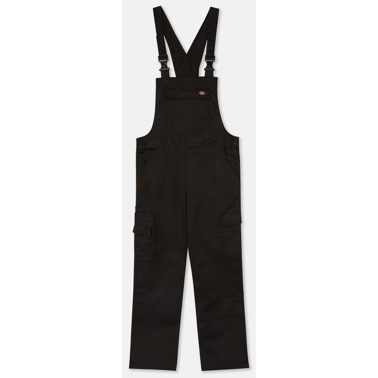 Dickies Everyday Bib and Brace Salopette De Travail Noire Pour Homme En Polyester