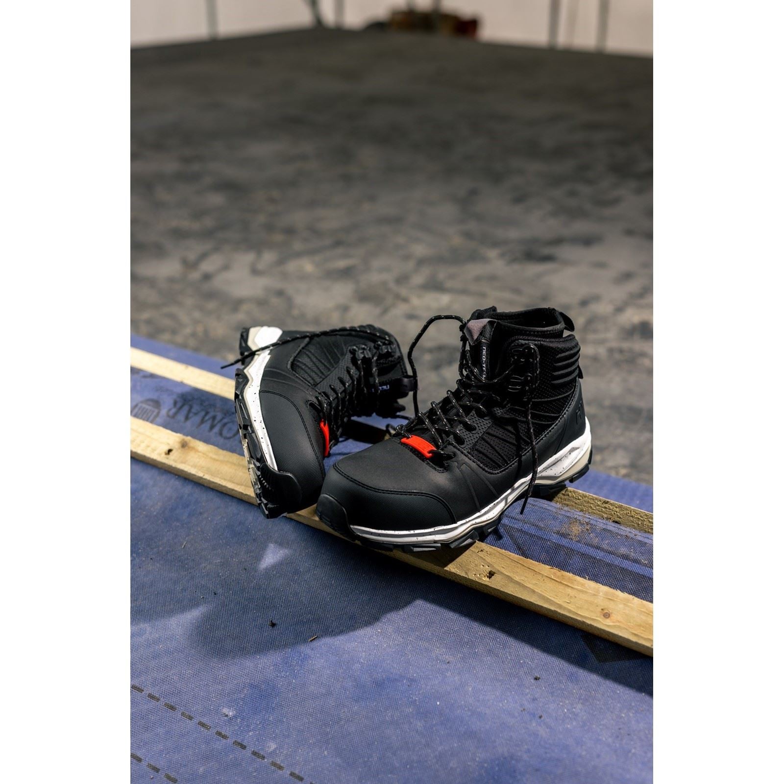 Hard Yakka  Bottes De Sécurité Noir En Microfibre Neo 2.0