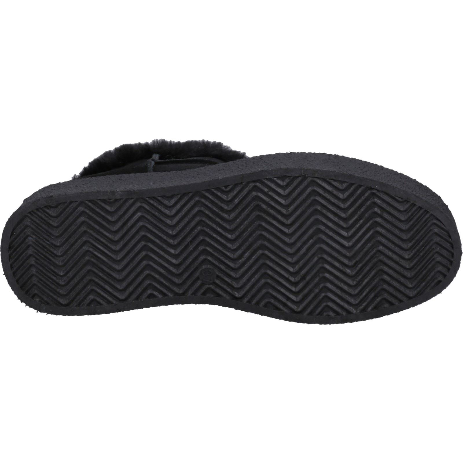 Hush Puppies Becca Bottines D'hiver Pour Femmes En Suède Noir
