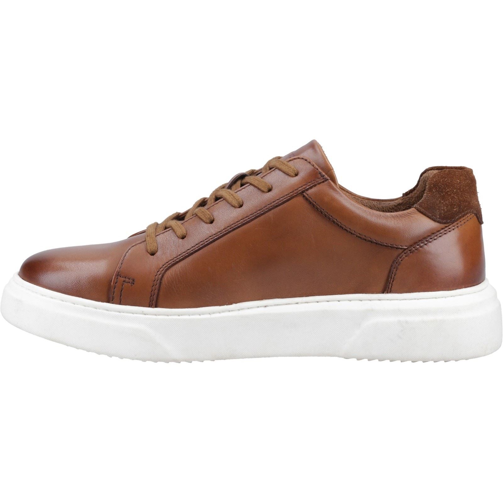 Hush Puppies Whelan Chaussures De Sport En Cuir Pour Hommes Coloris Fauve