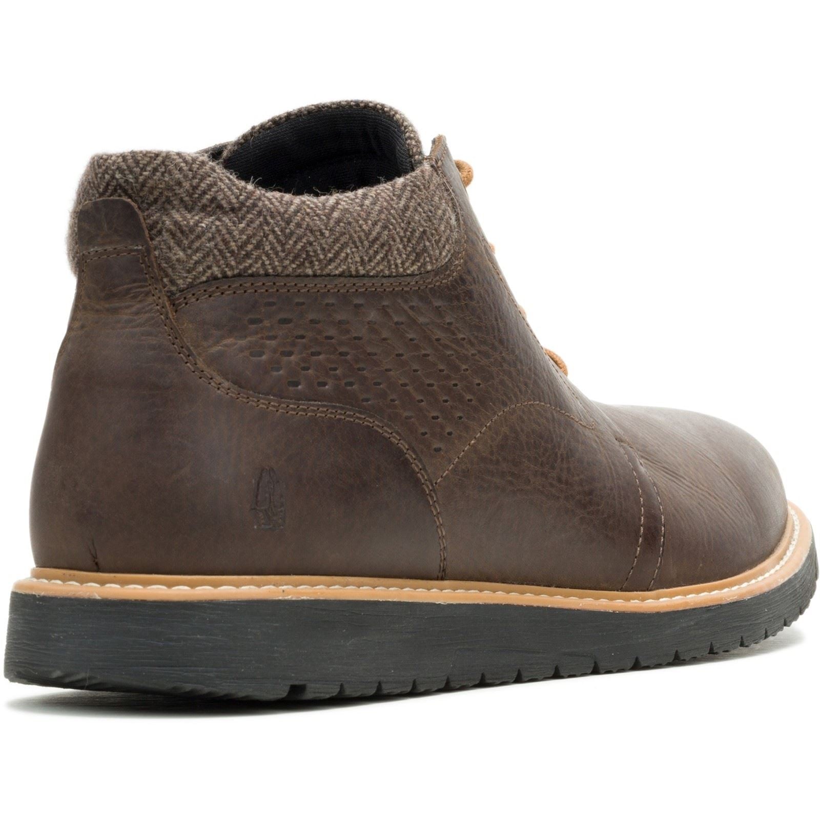 Hush Puppies Jenson Bottes De Cheville Pour Homme En Cuir Marron
